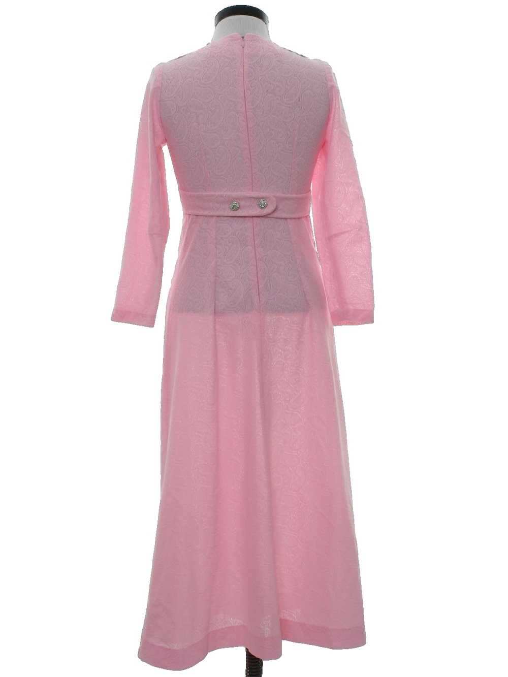 1960's Knit Cocktail Maxi Dress - image 3