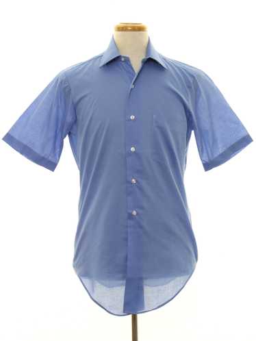 1960's Arrow Surrey Mens Mod Solid Shirt