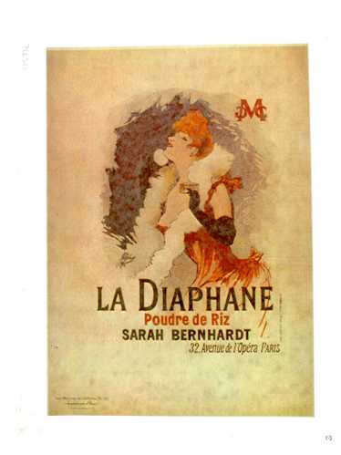 1970's LA DIAPHANE Poudre de Riz Sarah Bernhardt 3