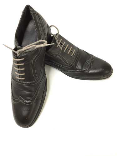 1990's Nash Mens Leather Oxford Wingtip Shoes