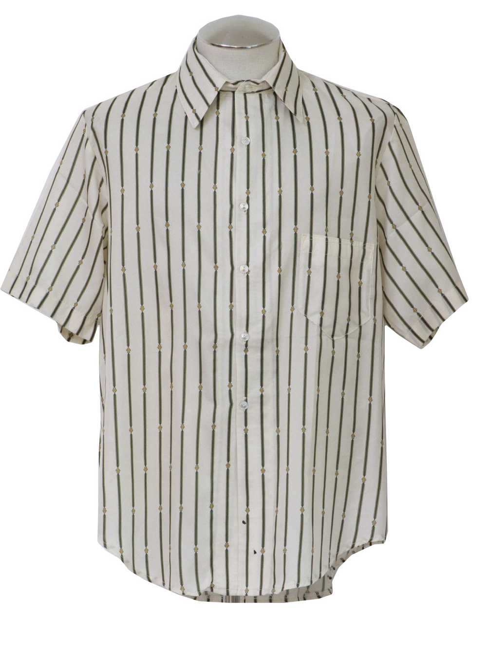 1970's Mens Polyester Shirt - image 1