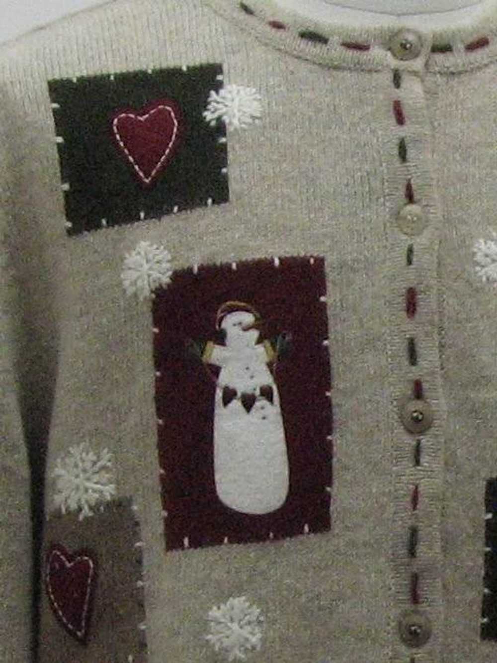 Croft & Barrow Womens Ugly Christmas Sweater - image 2