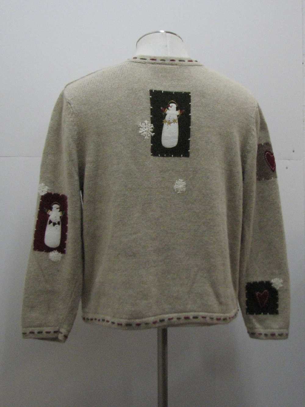 Croft & Barrow Womens Ugly Christmas Sweater - image 3