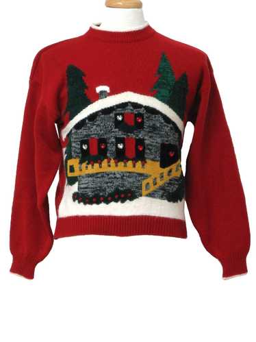IVY Womens Vintage Ugly Christmas Sweater