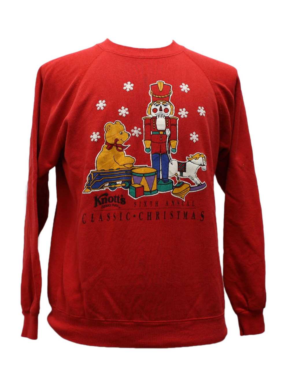 1980's Hanes Unisex Ugly Christmas Sweatshirt - image 1