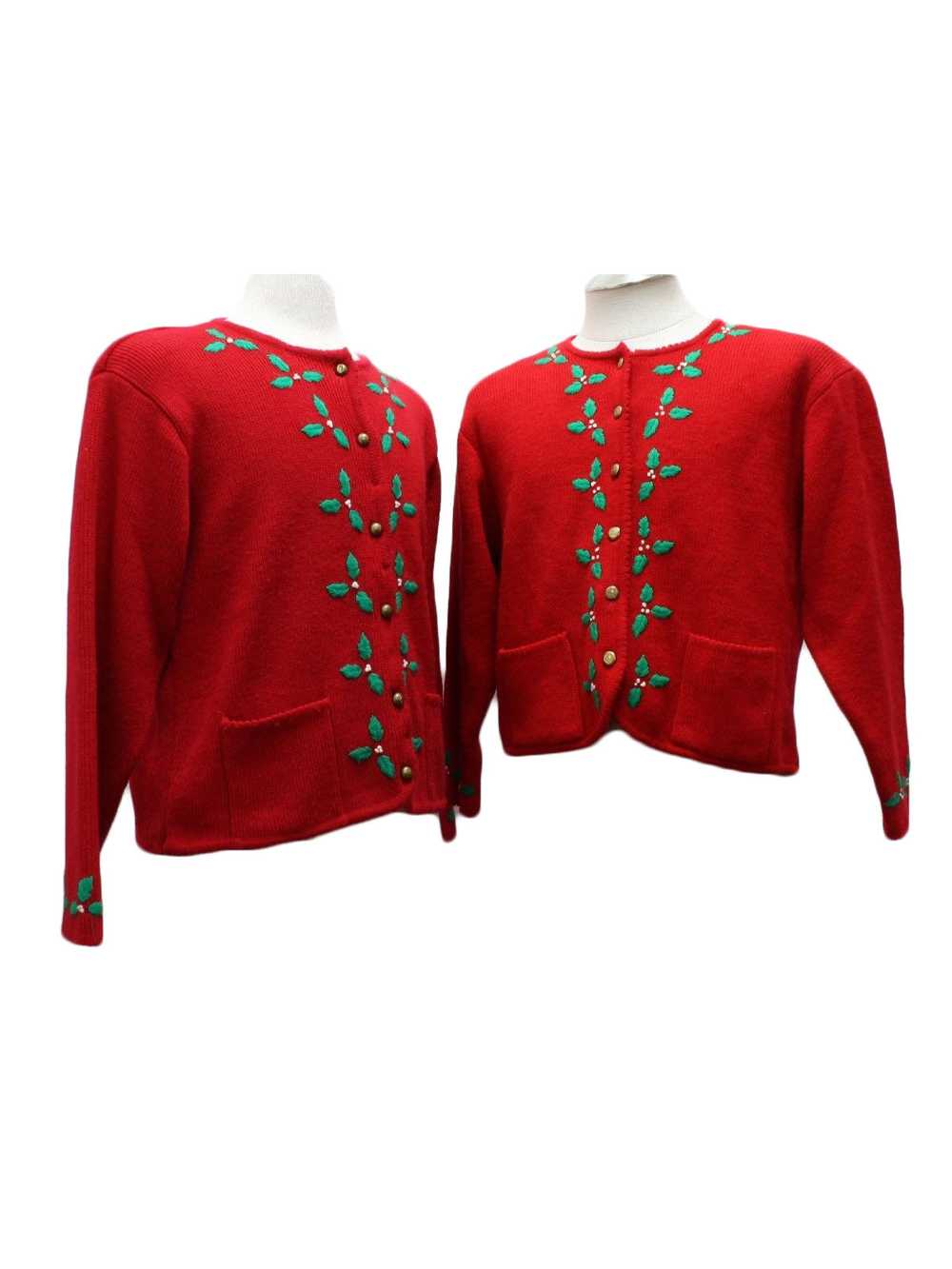 Tally Go Womens Matching Pair of Ugly Christmas S… - image 1