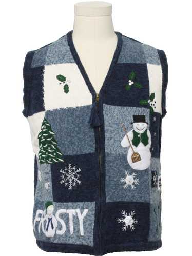 Bobbi Brooks Womens Ugly Christmas Sweater Vest - image 1