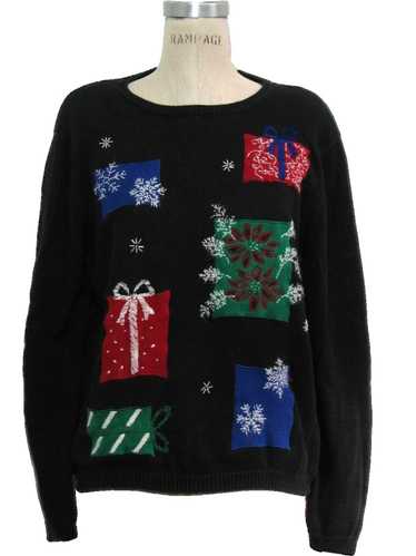 Alfred Dunner Womens Ugly Christmas Sweater Gem