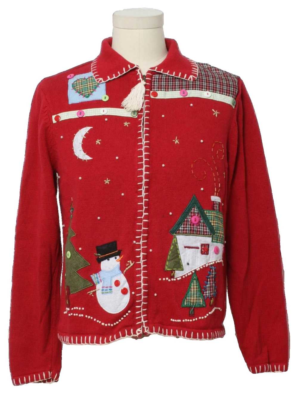 Jason Maxwell Womens Ugly Christmas Sweater - image 1