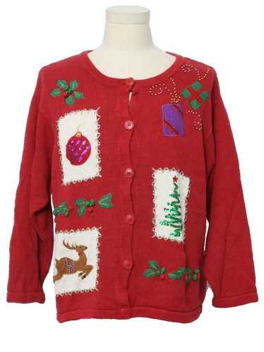 Bobbie Brooks Womens Ugly Christmas Sweater