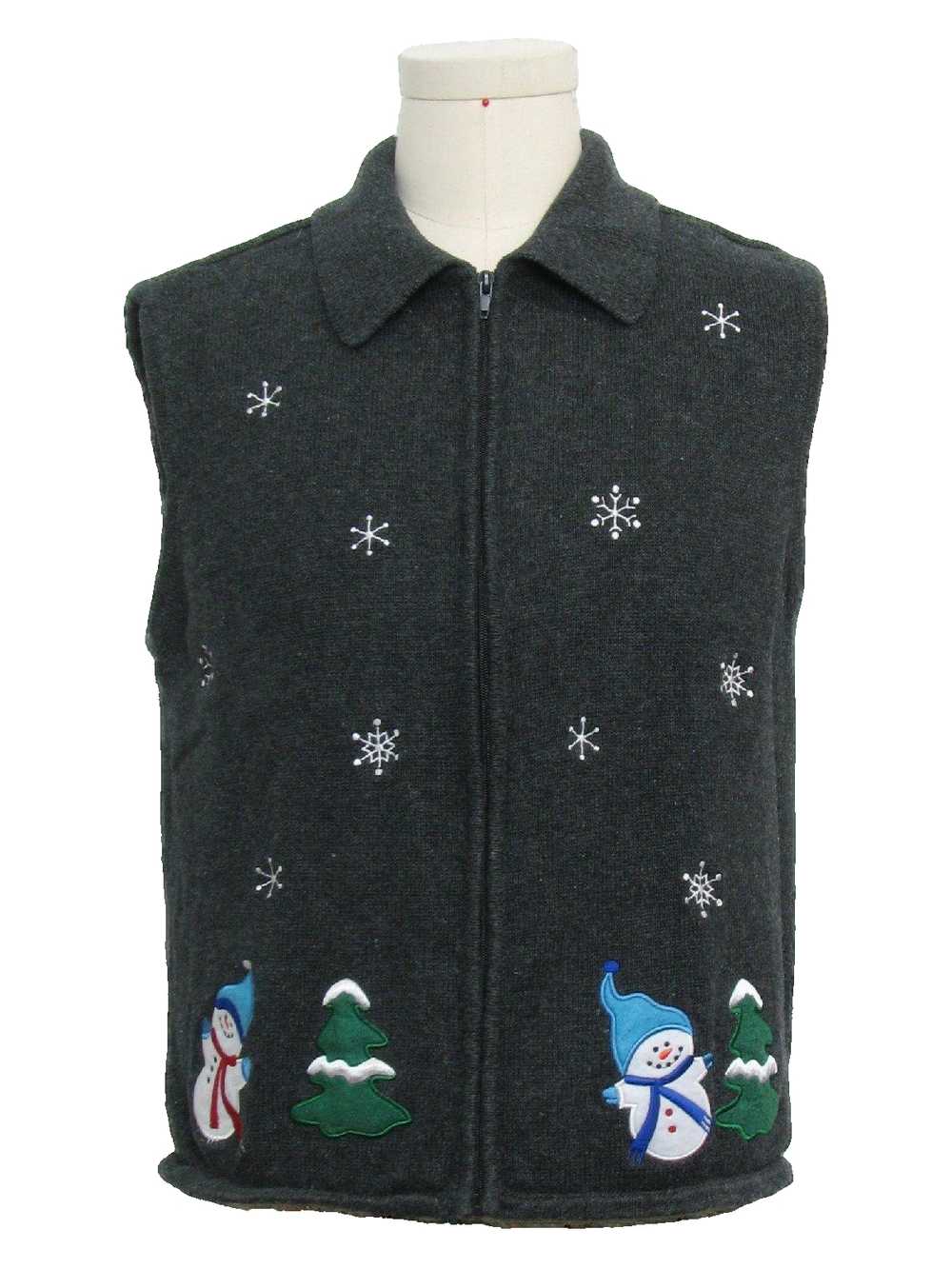 Crystal Kobe Womens Ugly Christmas Sweater Vest - image 1