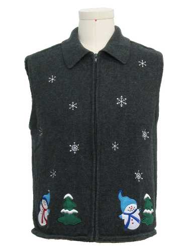 Crystal Kobe Womens Ugly Christmas Sweater Vest