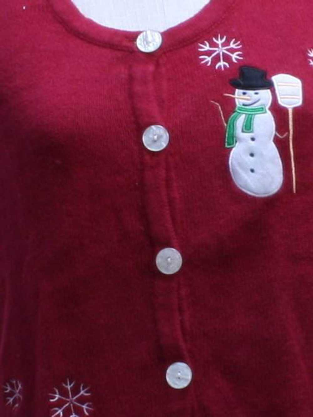 Holiday Faire Womens Ugly Christmas Sweater Vest - image 2