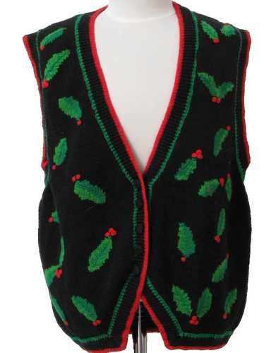 Bechamel Womens Ugly Christmas Sweater Vest