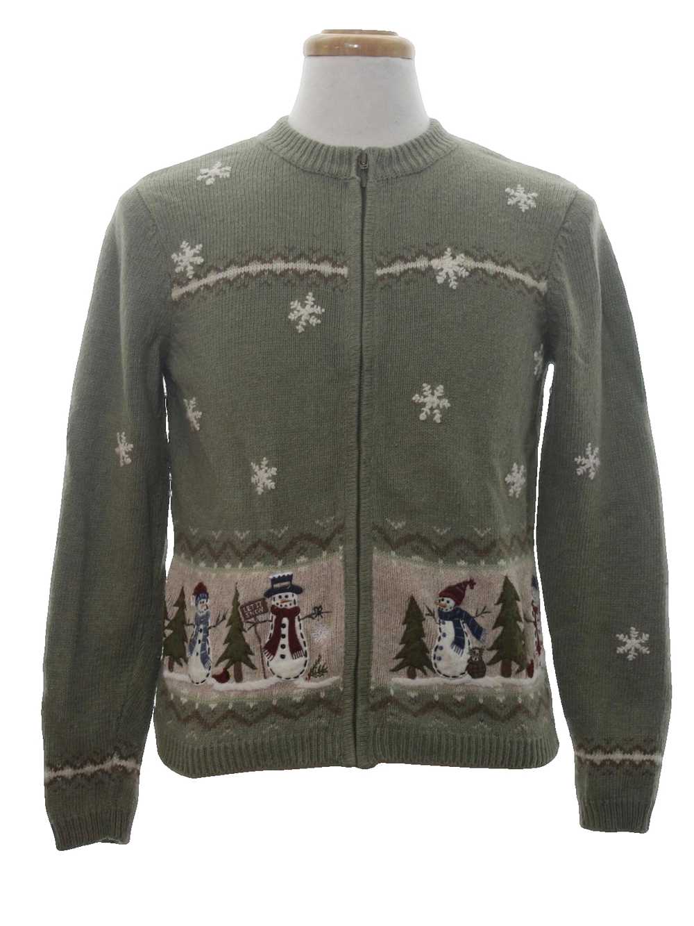 Croft and Barrow Unisex Ugly Christmas Sweater - image 1