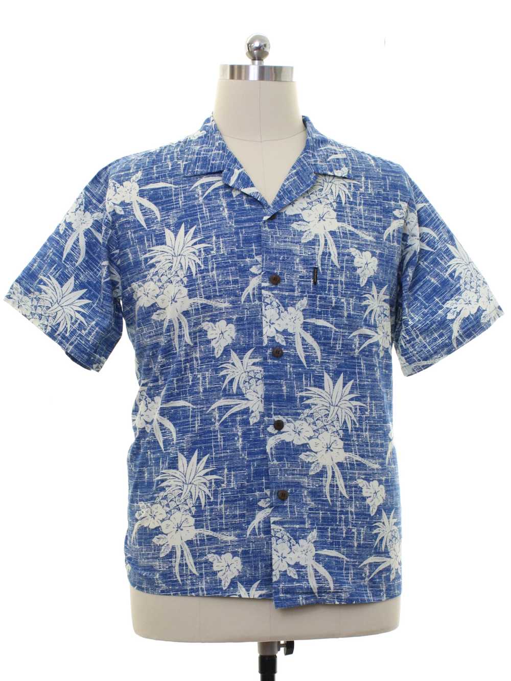 1990's Palmwave Mens Hawaiian Shirt - image 1