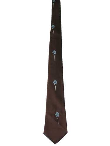 1950's Brent Montgomery Ward Mens Mod Necktie