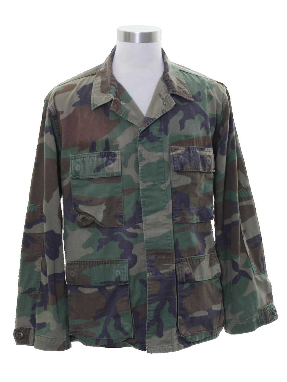 1980's Edcar Industries Mens Hunting Camouflage J… - image 1