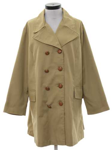 1970's Womens Overcoat Trench Jacket