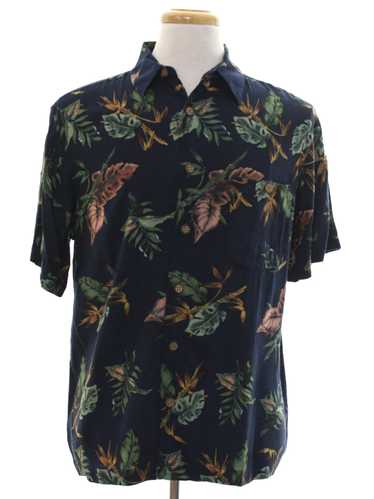 1990's m. e. Sport Mens Hawaiian Print Shirt