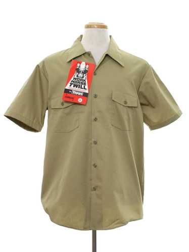 1980's Topps Mens Work Shirt