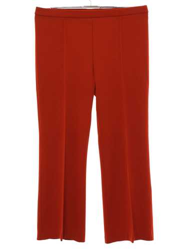 1970's Alex Coleman Womens Knit Flared Pants - image 1