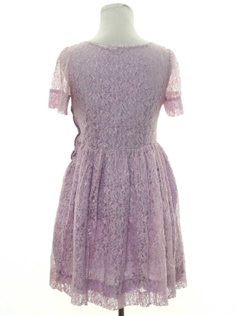 1960's or Girls Prom Or Cocktail Mini Dress - image 3