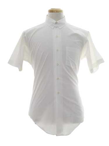 1960's Penneys Towncraft Mens White Shirt