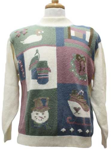 Alfred Dunner Womens Ugly Christmas Sweater