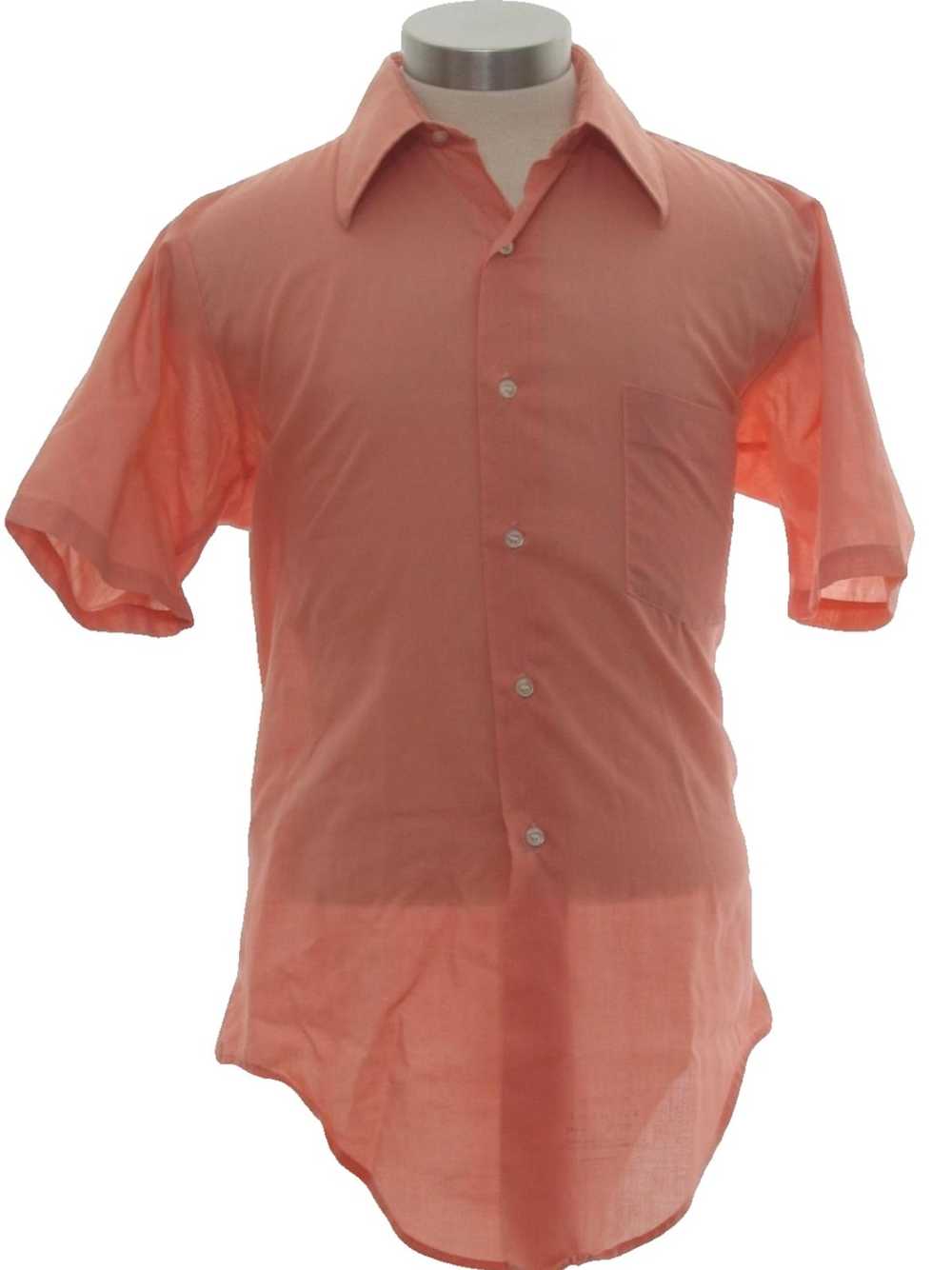 1970's Manhattan Mens Manhattan Shirt - image 1