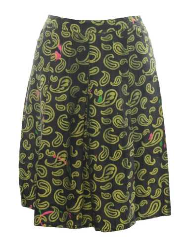 1980's Livio De Simone Designer Totally 80s Skirt