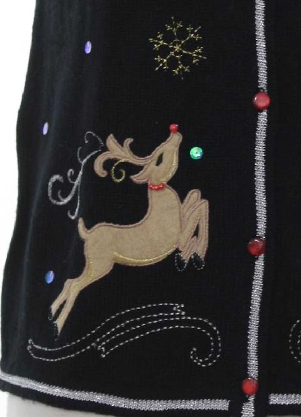 White Stag Unisex Ugly Christmas Sweater Vest - image 2