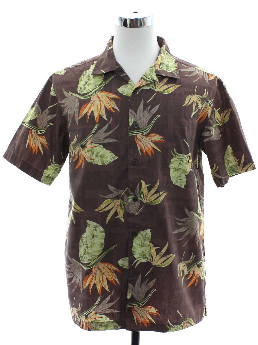1990's Retreat Mens Hawaiian Shirt - image 1