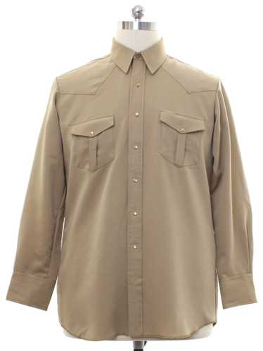 1980's Miller Western Wear Mens Western Shirt