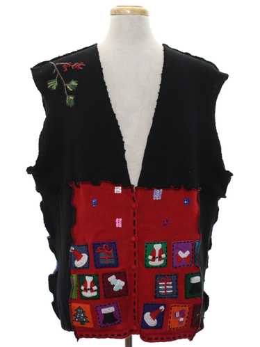 Hand Made Unisex Hand Made Patchwork Ugly Christma