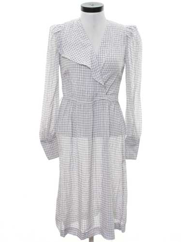 1980's Last Tango Totally 80s Secretary Dress