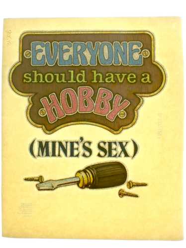 1980's EVERYONE should have a HOBBY. (MINES SEX) … - image 1