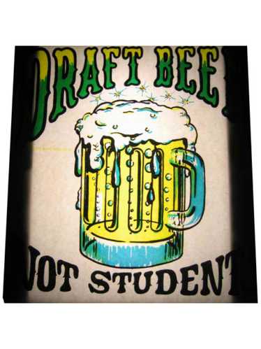 1970's Draft Beer Not Students Iron-Ons - Alcohol 