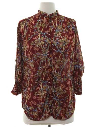 1970's Unreadable Label Womens Oversized Shirt