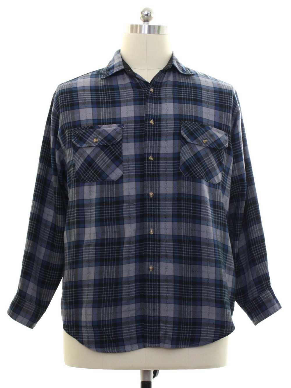 1990s Northwest Territory Mens Flannel Shirt Gem