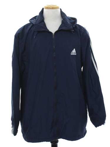 1990's Adidas Mens Windbreaker Style Track Jacket - image 1