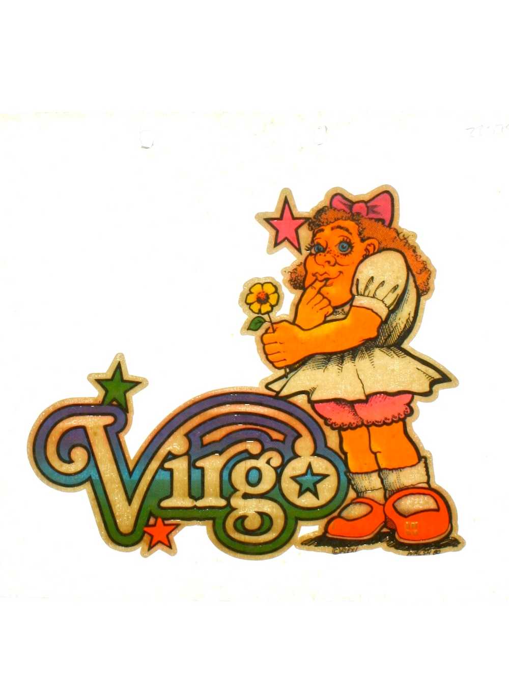 1980's Virgo iron Iron-Ons - Miscellaneous Themes - image 1