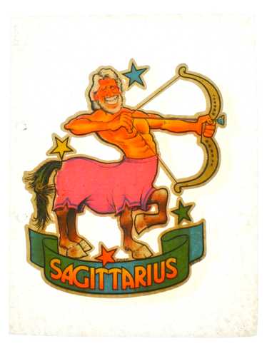 1980's Sagittarius iron Iron-Ons - Miscellaneous T