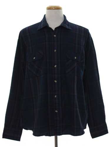 1980's Current Editions Mens Western Style Flannel