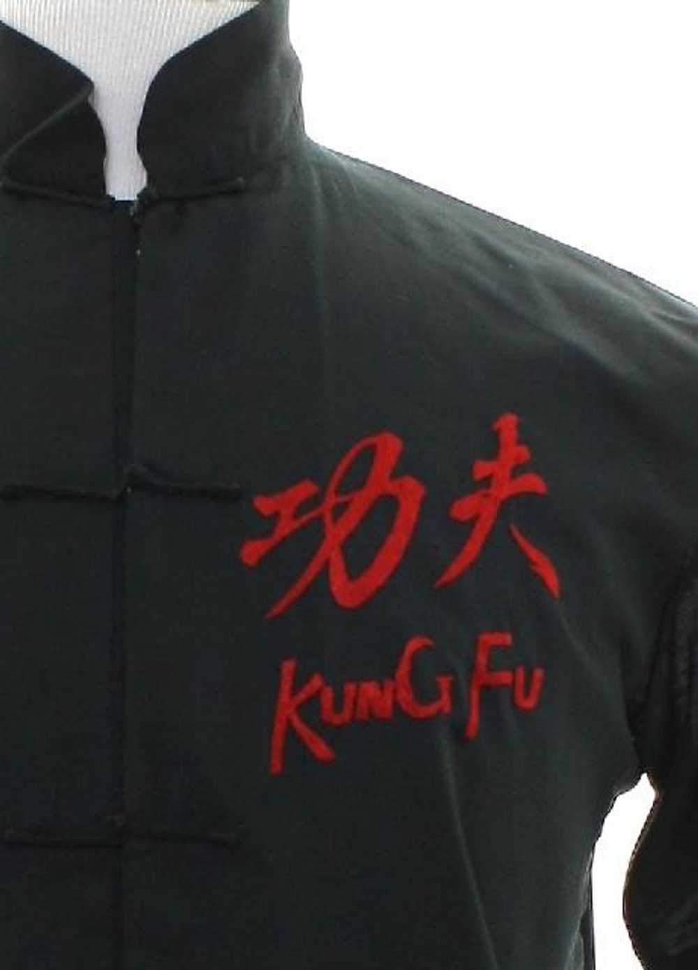 1980's Fedo Mens Asian Inspired Kung Fu Shirt - image 2