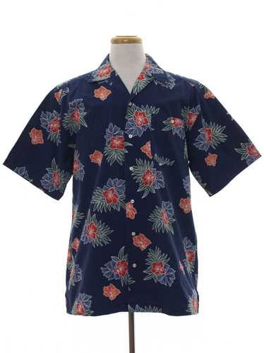 1980's Tommy Hilfiger Mens Hawaiian Shirt
