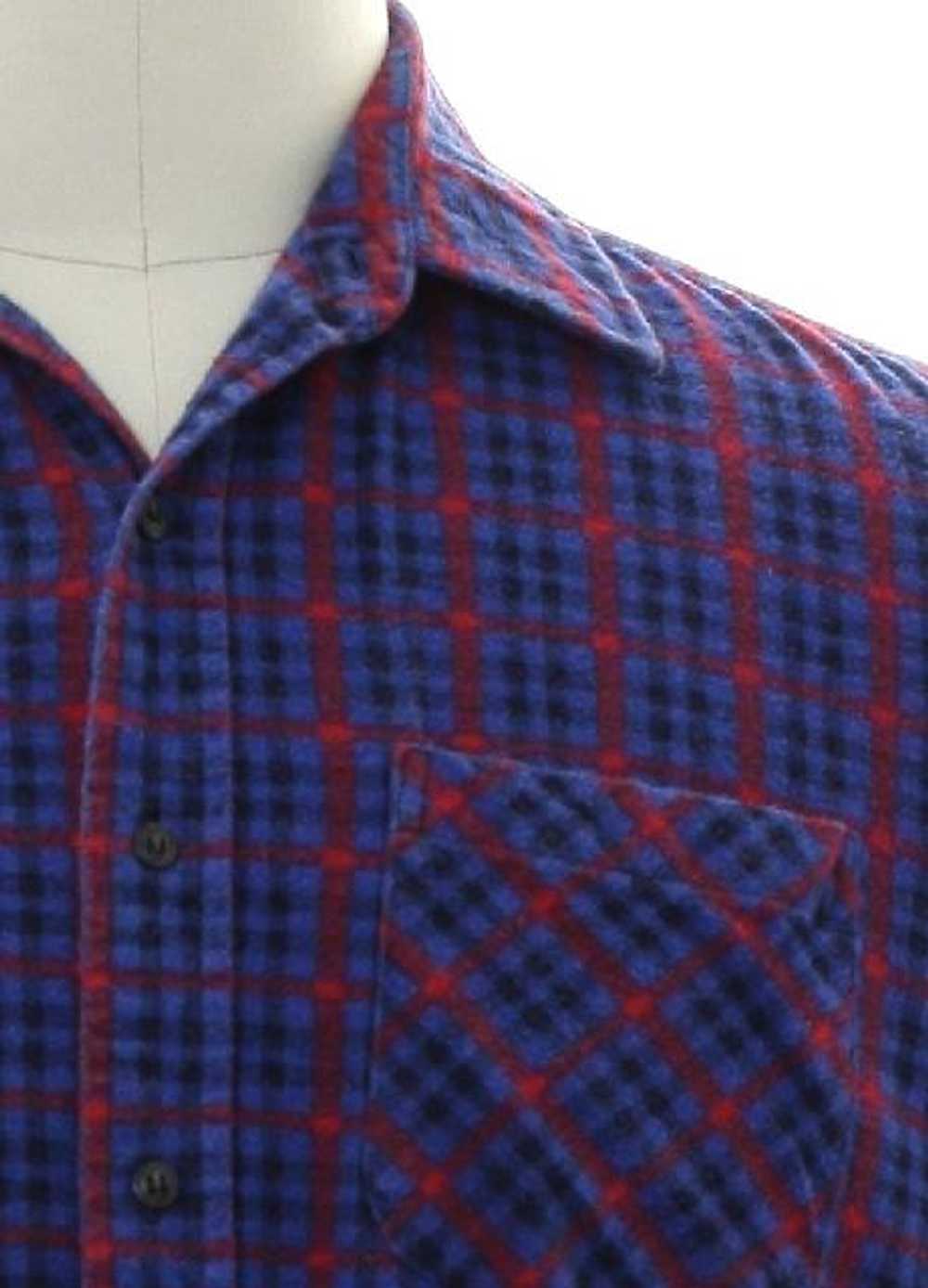 1990's Puritan Mens Flannel Shirt - image 2