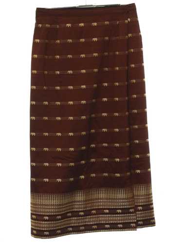 1990's Hippie Wrap Style Skirt