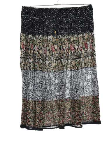 1990's Revue Hippie Broomstick Skirt