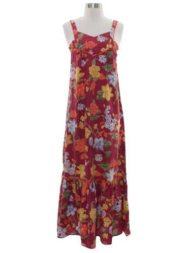 1970's Sears Womens/Girls Hippie Maxi Dress Dress